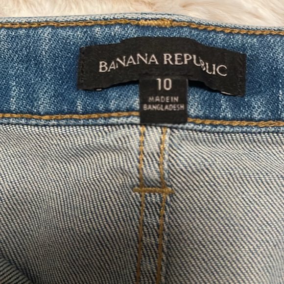 Banana Republic denim skirt, size 10 - Picture 4 of 5